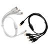 4 in 1 Type-C Splitter Cable USB-C Type-C Charging Line for 4 Type-C Devices Electronics Charger Adapter Cord