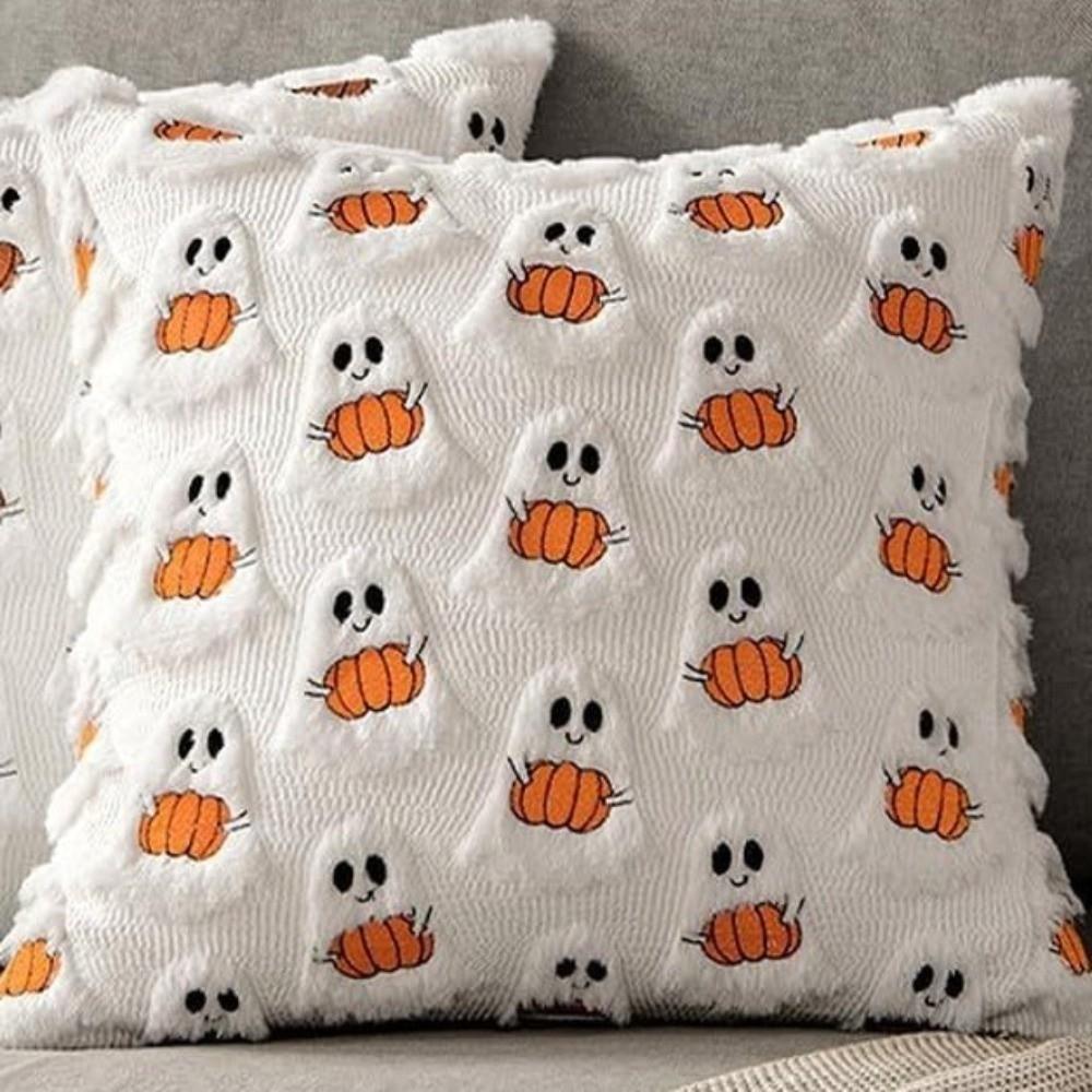 Wear Resistant Bat Plush Pillow Covers Textured Plush Pillowcase Creative Cushion Covers  Bedroom