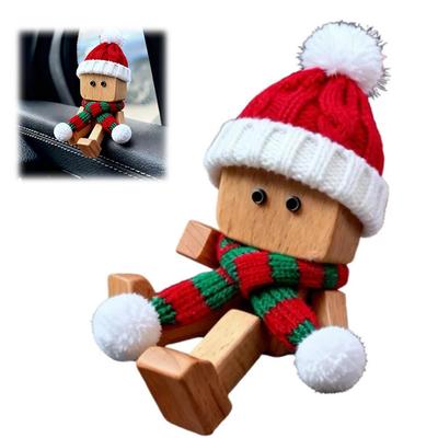 Schüttelndes Holz für Männer Geschenk Es kommt mit lebendigen Ausdrucks-Accessoires, Schreibtisch-, Bücherregal-, Auto-Dekorationen Weihnachtsgeschenk