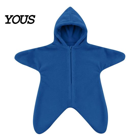 Süßer Sternförmiger Baby-Strampler Neugeborenen-Schlafsack, Weiche Flanell-Wickeldecke für Jungen Weihnachtsoutfit Mädchen, Warmes Feiertagskostüm Fotografie