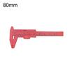 Portable 80mm Plastic Eyebrow Measuring TattooPermanent Makeup Measurement Microblading Caliper Ruler Tools WSPJ01
