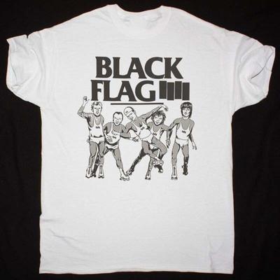 Heißes Black Flag Schwarz Größe S bis 4XL Shirt Geschenk für Fan BL829