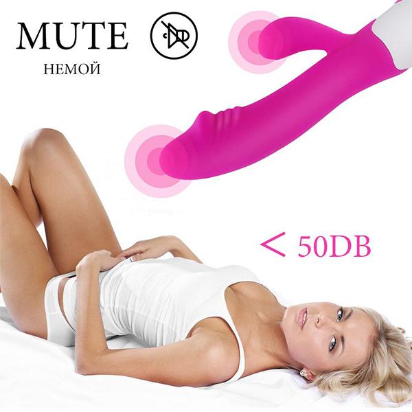 Dual Vibration G Spot Dildo Vibrator Adult Sex Toys for Woman Vagina Clitoris Stimulator Massager