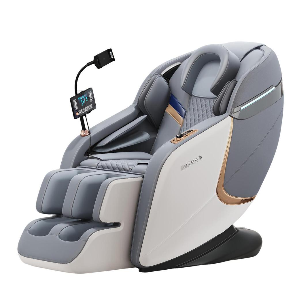 Smart AI Full Body Massage Chair with Kneading & Heated Compression