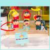 Officially Licensed Crayon Shin-chan Cartoon Keychain With Playful Poking Butt Designs