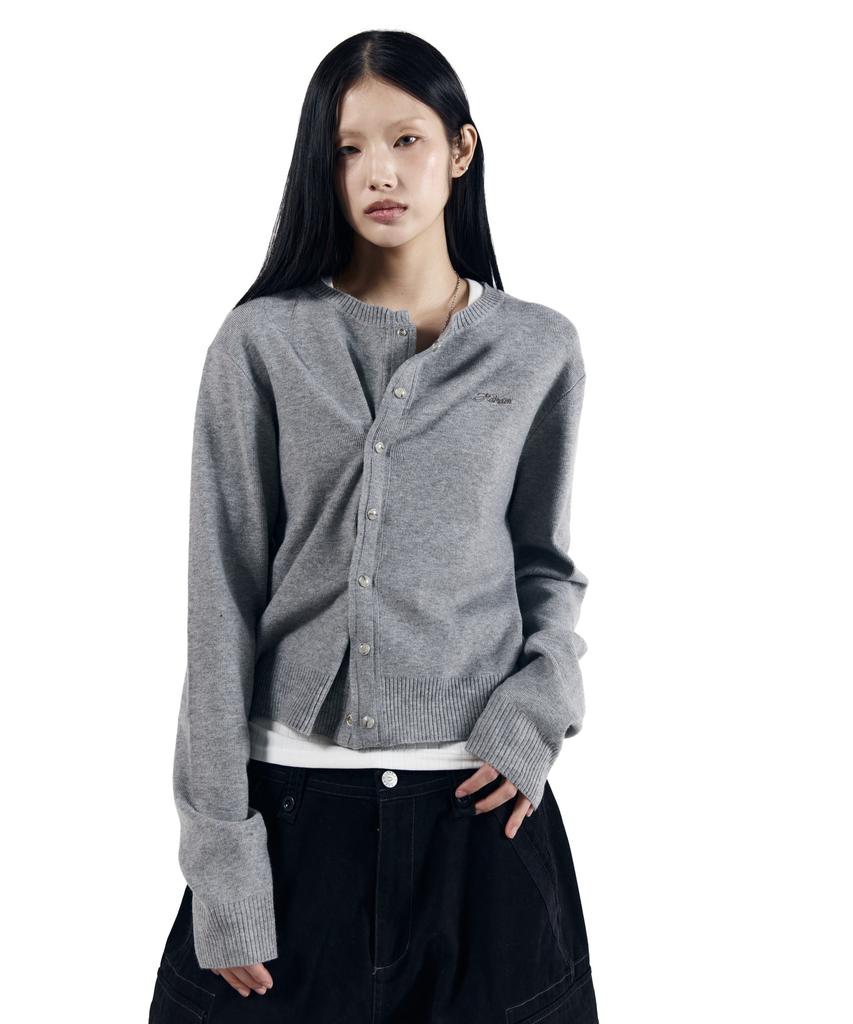 Aakam Granny Moddable Cardigan (Gray)