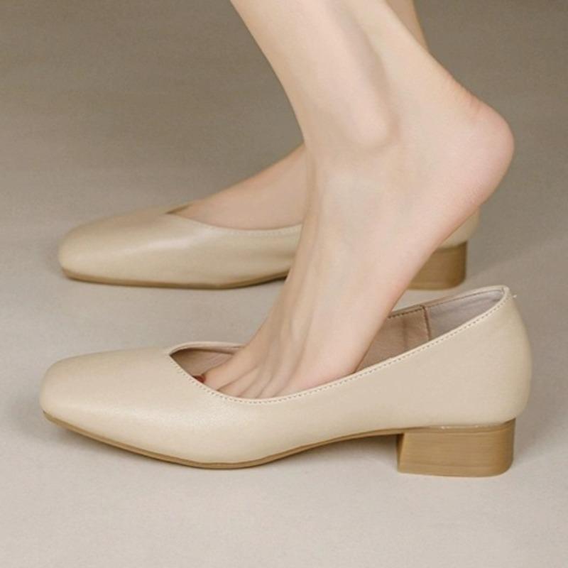 

Fashion Fashion Shallow Women Heeled Shoes 2025 Autumn Designer Elegant Sandals Comfortable Casual Wallking Shoes New Sandalias De Mujer 40