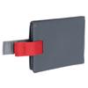 Pull Wallet Light Gray Slim Fashion Leather Pull Out Wallet Dollar Clip Card Package
