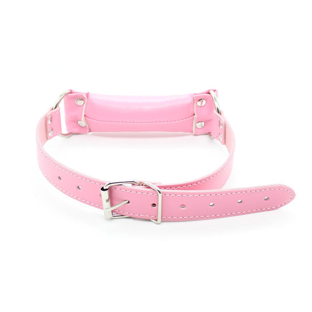 Black Silicone Rod Mouth Gag for Men and Women – Flirting and Restraint Adult Toy