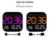 Multifunctional LED Electronic Wall Clock with Stand, Model 6650