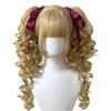 Cosplay Princess Cut Double Ponytail Synthetic Halloween Harajuku Wig Lolita Wig with Bangs  Party