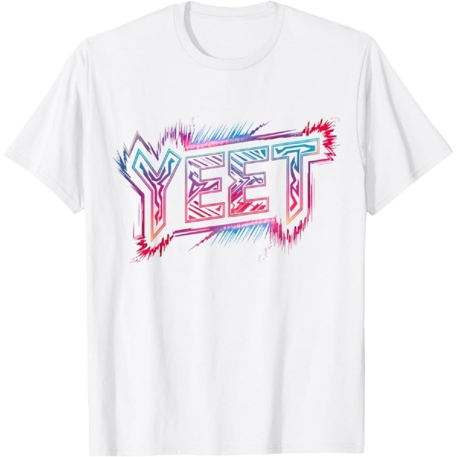 HUYTEDX Men Women Kids Vintage Yeet Apparel Gifts T-Shirt S