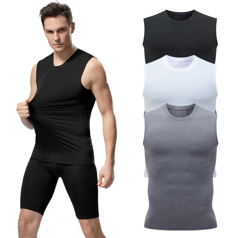 Men's Quick-Dry Sleeveless Basketball Vest - Trendy, Sweat-Wicking Sportswear for Summer