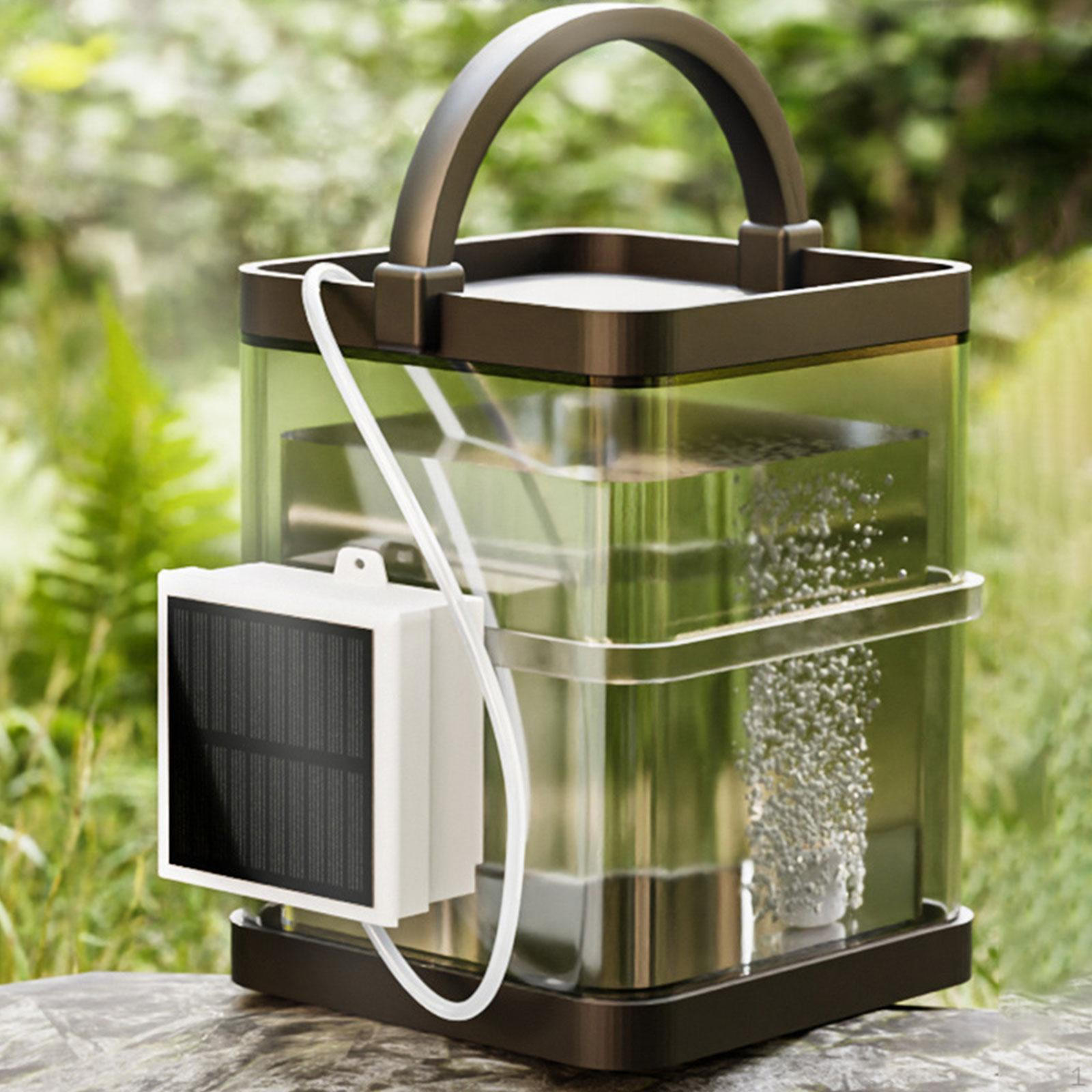 

Aeration Pump with , Portable Air for Aquariums, Ideal Outdoor Fishing 1200mAh