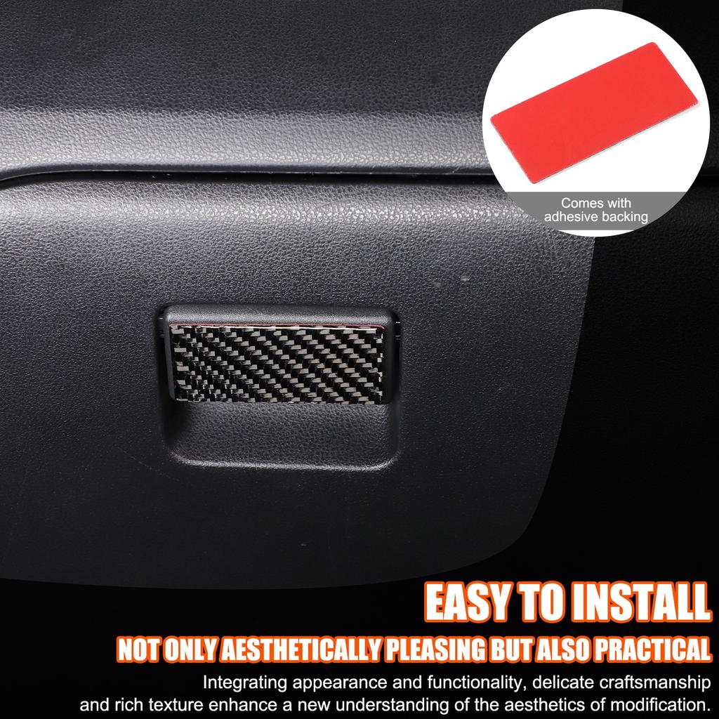 Soft Carbon Fiber Interior Center Console Trim Sticker For Nissan Juke 2011-