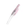 LED Ear Wax Removal Tweezers Anti-Skid Ear Pick Tool Kit with Brightness Light Ear Curette Safety Earwax Cleaning Tool