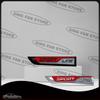 AAABU1 Auto Styling Sport Line Emblem 2Pcs Car Side Rear Trunk Badge Decal Body Sticker For Skoda Fabia Octavia Yeti Karoq VRS Scala