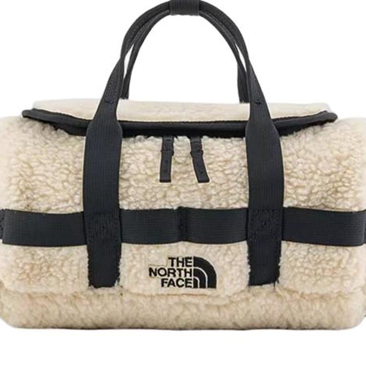 The North Face 6L Fashion Versatile Portable Handheld Crossbody Shoulder Bag Outdoor Bag Imitation Lamb Fleece Gravel Sand Women Bags NF0A8B26-3X4