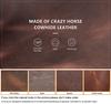 Retro Crazy Horse Leather Watch Box: Portable Travel Storage for Couples