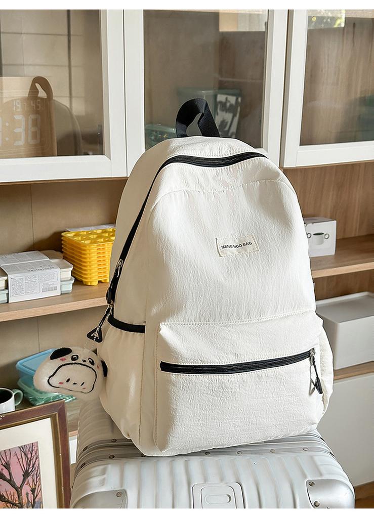 Schoolbag Japanese ins new high-value, fresh and sweet candy-colored backpack, lightweight and large-capacity backpack for junior and senior high