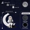 Cute Outer Space Astronaut Figurine Action Figure Toys Statue for Showpiece Home Living Room Decor Office Desktop Decoration Car Dashboard