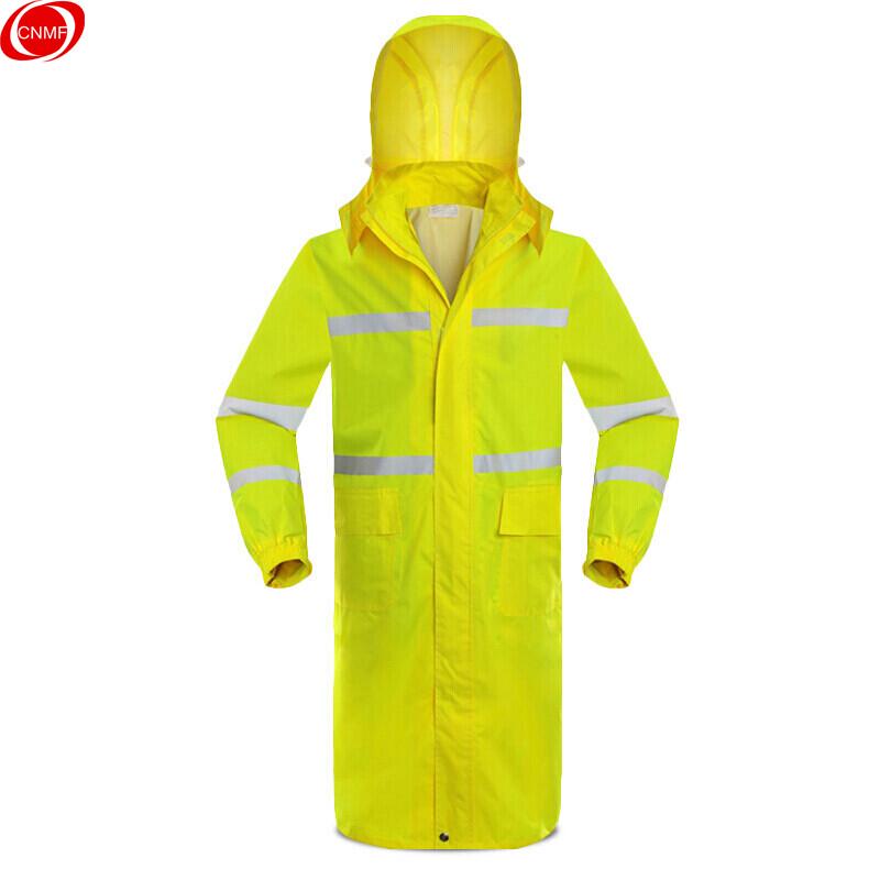 MOUFU 8019 High-Visibility Reflective Rain Suit 4XL-185