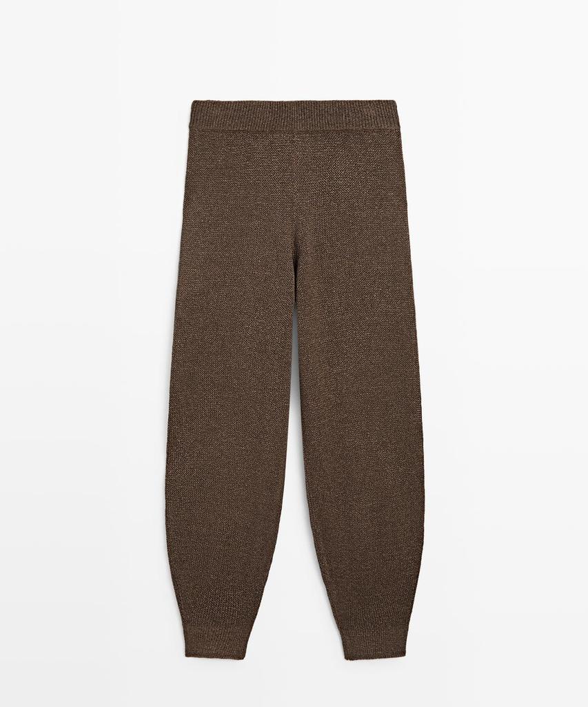 Masimodutti Balloon Fit Knit Pants Total Look