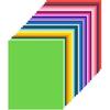 Eclet 40 Pcs Color A4 Medium Size Sheets (10 Sheets Each Color) Art and Craft Paper Double Sided Colored Set 207