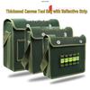 Thickened Canvas Electrician Tool Bag - Multifunctional, Durable Pouch for Construction & Repair, Available In Large and Medium Sizes