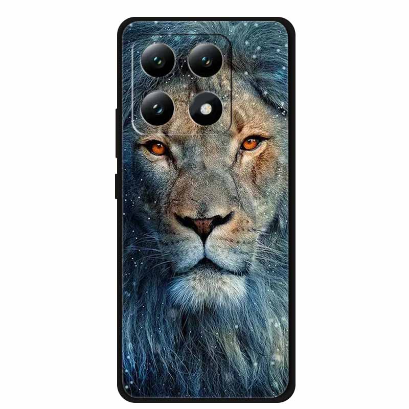 For Xiaomi 15T 5G Case Cool Animals Soft Silicone Phone Case for Xiaomi 15T Pro 5G Cover Ultra-Thin Dustproof Protective Funda