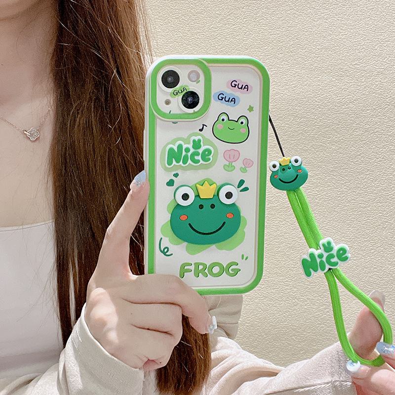 Niedliche Cartoon-Puppen-Handyhülle für Infinix Smart7, Hot30i und HOT40