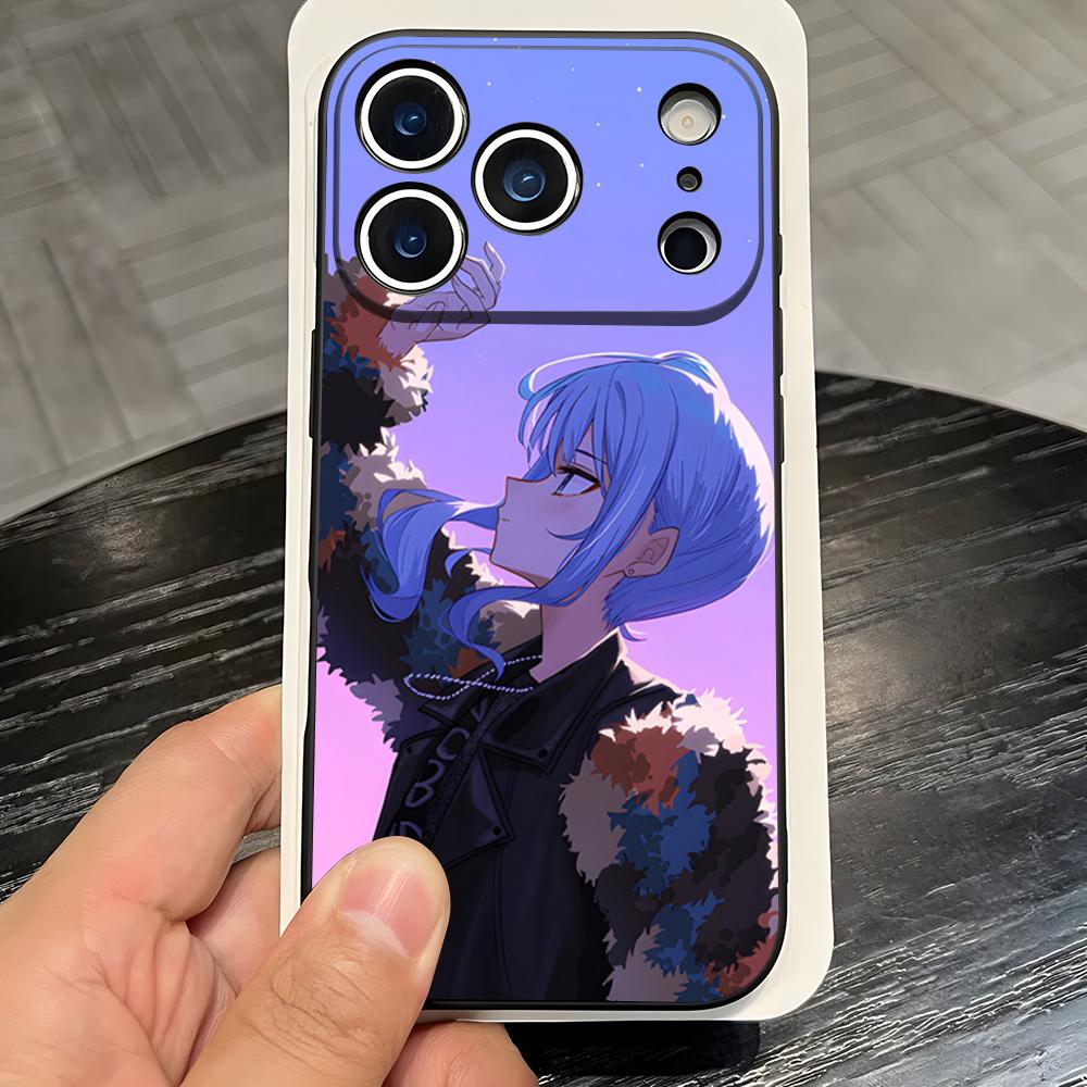 H-Hoshimachi S-Suisei Phone Case For IPhone 17 Pro Max 16 15 14 Pro Max 13 11 X Xs Xr 8 7Plus Silicone Cover
