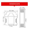 Signal Isolator Power Current Transmitter 4-20mA to 0-10V Isolator Distribution Signal Splitter 4-20mA Analog Isolation 0-5V