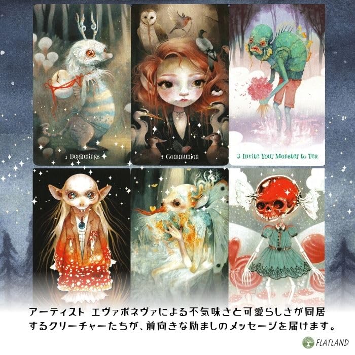 [With Japanese Commentary] Wisdom of the Wild Things Oracle Oracle Cards, Authentic, Where the Wild Things Are