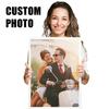 Personalized Custom Photo Canvas Paint Poster Home Decor Print Your Photos Canvas Art Photos,Pets,Wedding,Family For Festivals,Party,Themed Events