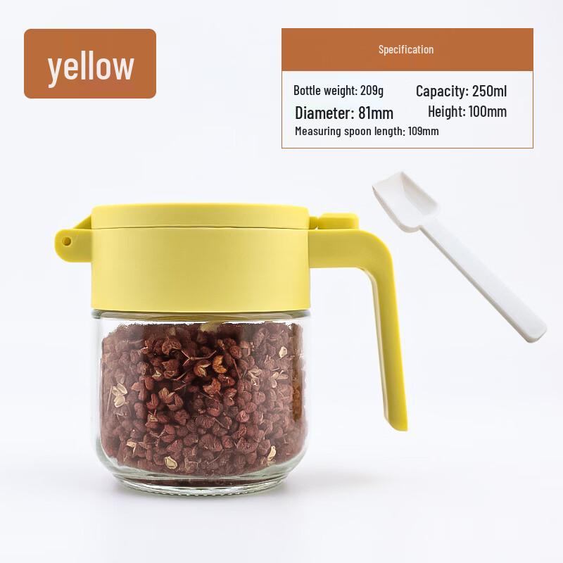 Стеклянная банка для специй ZISIZ большого объема