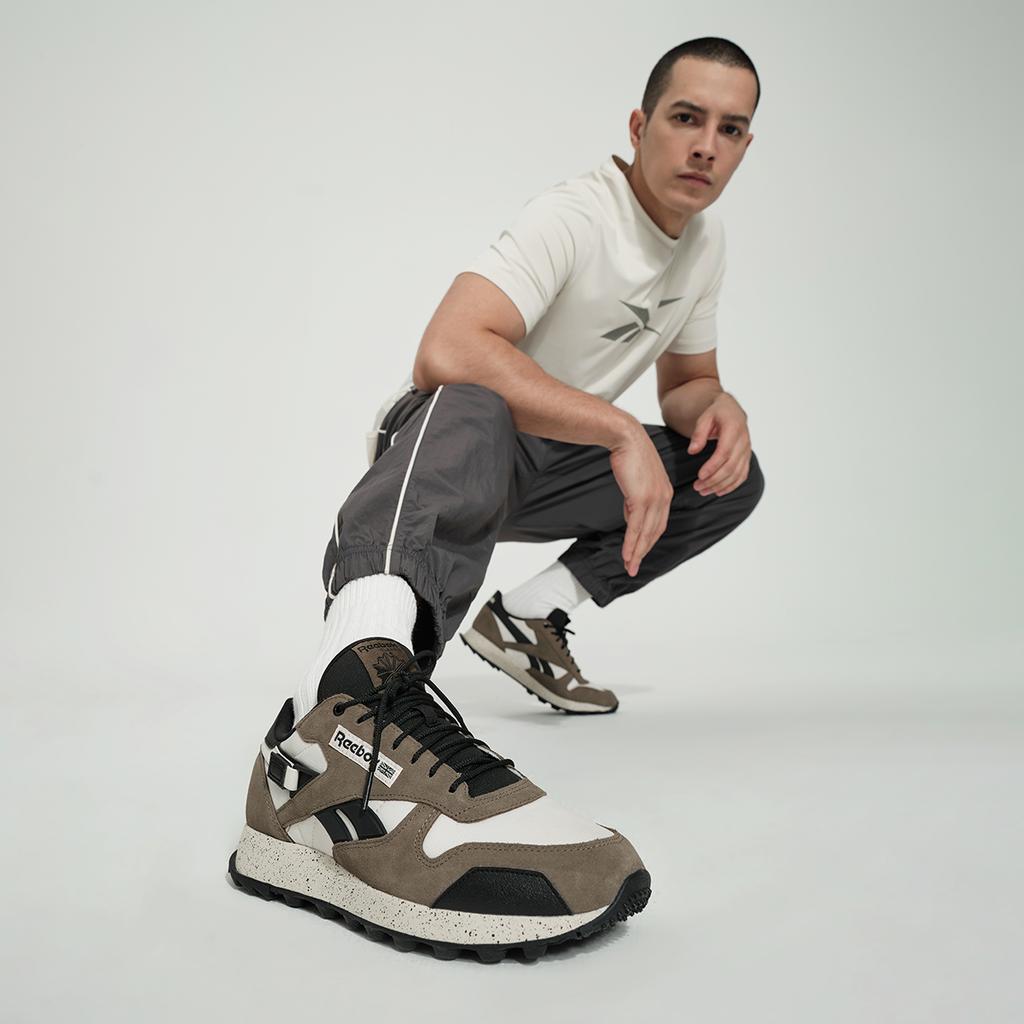 Reebok Classic Leather Winterized - Army Green Unisex Sneakers Core-Black Bone 100074285