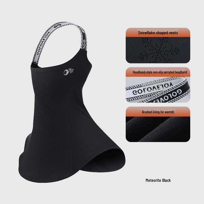 Unisex Thickened Fleece Winter Ski Mask - Warm, Windproof, Coldproof, for Autumn Outdoor Cycling