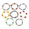 8pcs Bohemia Elastic Beaded Bracelet Multi Beaded Charms Bracelet Set  Summer