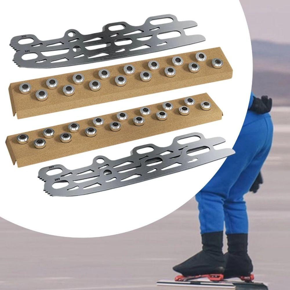 Stainless Steel Figure Skate Blade 253/290MM Skate Shoes Blade Ice Skating Blade  Winter Sports