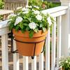 Geländer Pflanzer Hänger Verstellbarer Pflanztopf Halter Outdoor Blumentopf Hänger Werkzeuglos Vertikaler Pflanzen Hänger