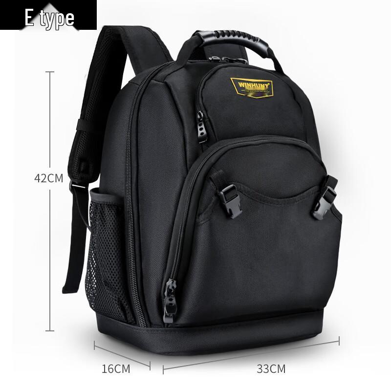 WEZHO Electrician s Large Capacity Tool Backpack