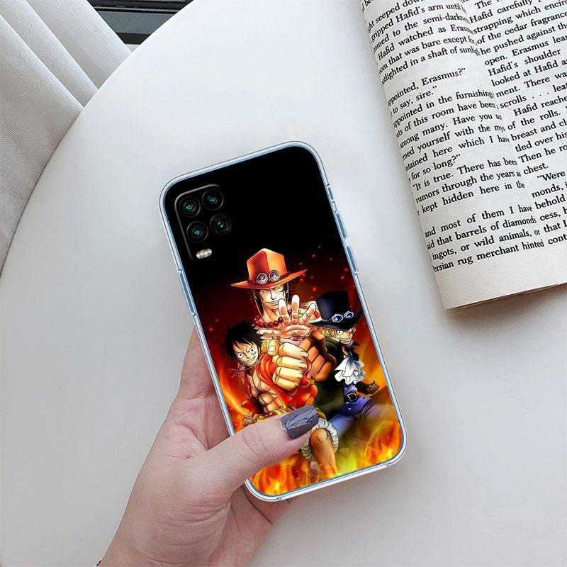 

Luffy One Piece Transparent Phone Case for Motorola Moto G10 G20 G30 G31 G32 G34 G35 G41 G42 G50 G51 G52 G55 G60 G60S Motorola Moto G41
