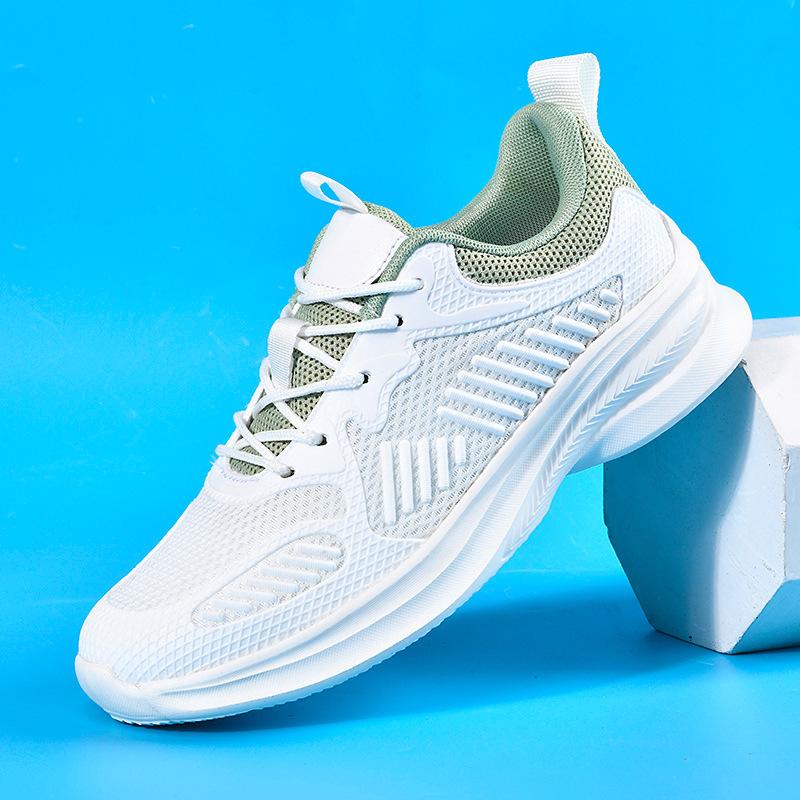 

Little white shoes women s 2025 summer new trendy casual women s shoes breathable and lightweight mesh shoes thin soft-soled sports shoes 35