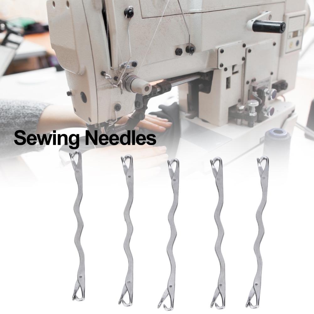 5Pcs Stainless Steel Latch Hook Tool Double-Ended Knitting Needles  Knitting Use