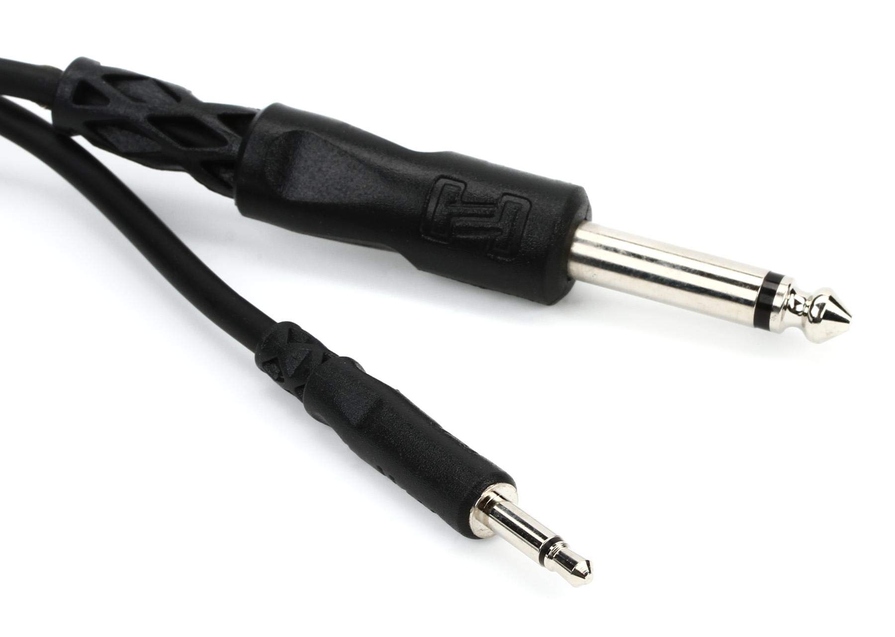 

Hosa 91cm mono phone plug to mono mini plug audio cable CMP-303 чорний