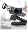 ZYLFN 4K 8MP Webcam with Wide Dual and Automatic Flash Compensation for Video Conferencing and Classroom USB Plug Compatible with Mac Windows and