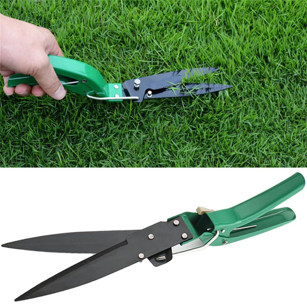 1PC Gardening Scissors Rotatable Lawn Trimming Gardening Grass Trimming Scissors Gardening Tools Household Potted Weed Pruning
