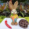 High-25cm Straw Rabbits DIY Landscape Rabbit Statue New Garden Statues  Home