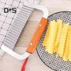 1/2 Pcs Potato Slicer Crinkle Cutter Stainless Steel Crinkle Chip Cutter Wavy Blade Potato Slicer French Fries Vegetable Chip Cutter Kitchen Chipper